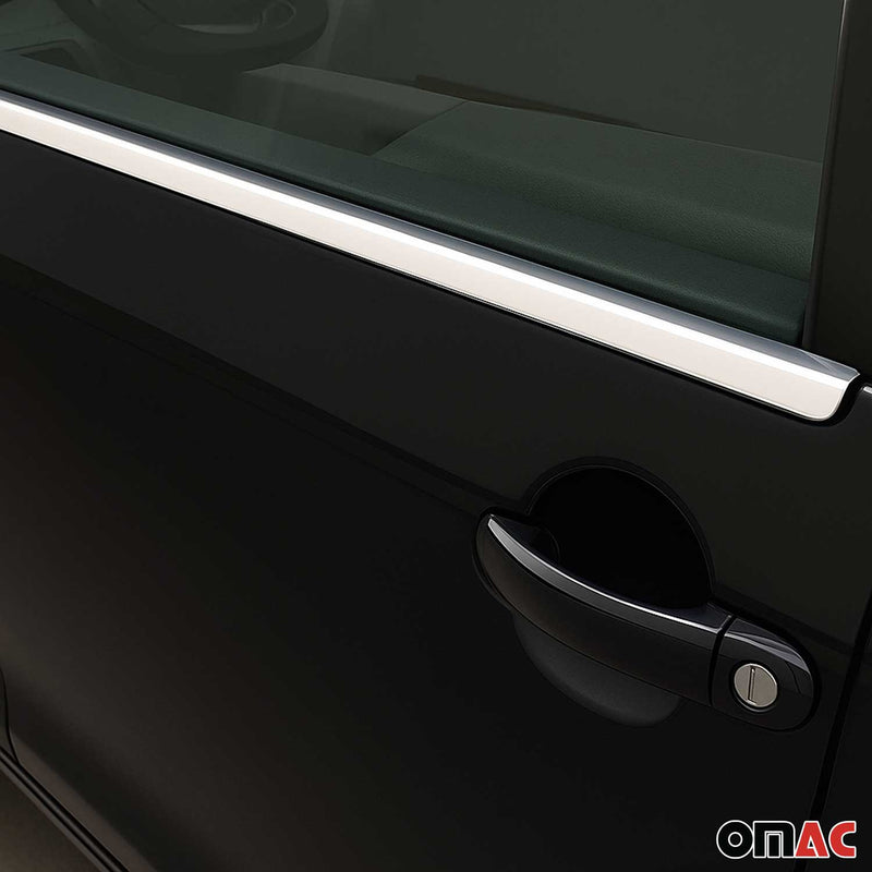 Fensterleisten Zierleisten für VW T6 T6.1 alle 2015-2024 Edelstahl Chrom 2x