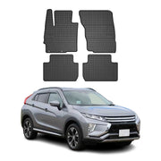 OMAC Gummi Fußmatten für Mitsubishi Eclipse Cross 2018-2026 Automatte Schwarz 4x
