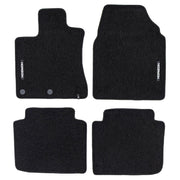 Velours Fußmatten für Nissan Qashqai+2 I 2006-2013 Autoteppich Schwarz 4 tlg