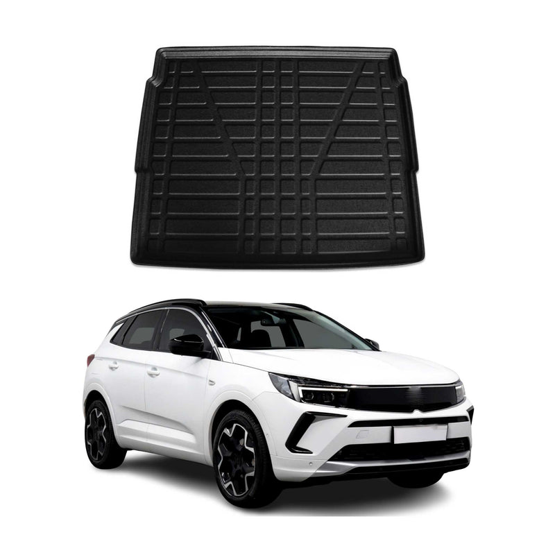 Kofferraumwanne Laderaumwanne für Opel Grandland 2022-2024 Obere Gummi TPE