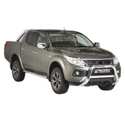 Frontbügel Frontschutzbügel für Fiat Fullback 2016-2019 ø76mm Stahl Silber