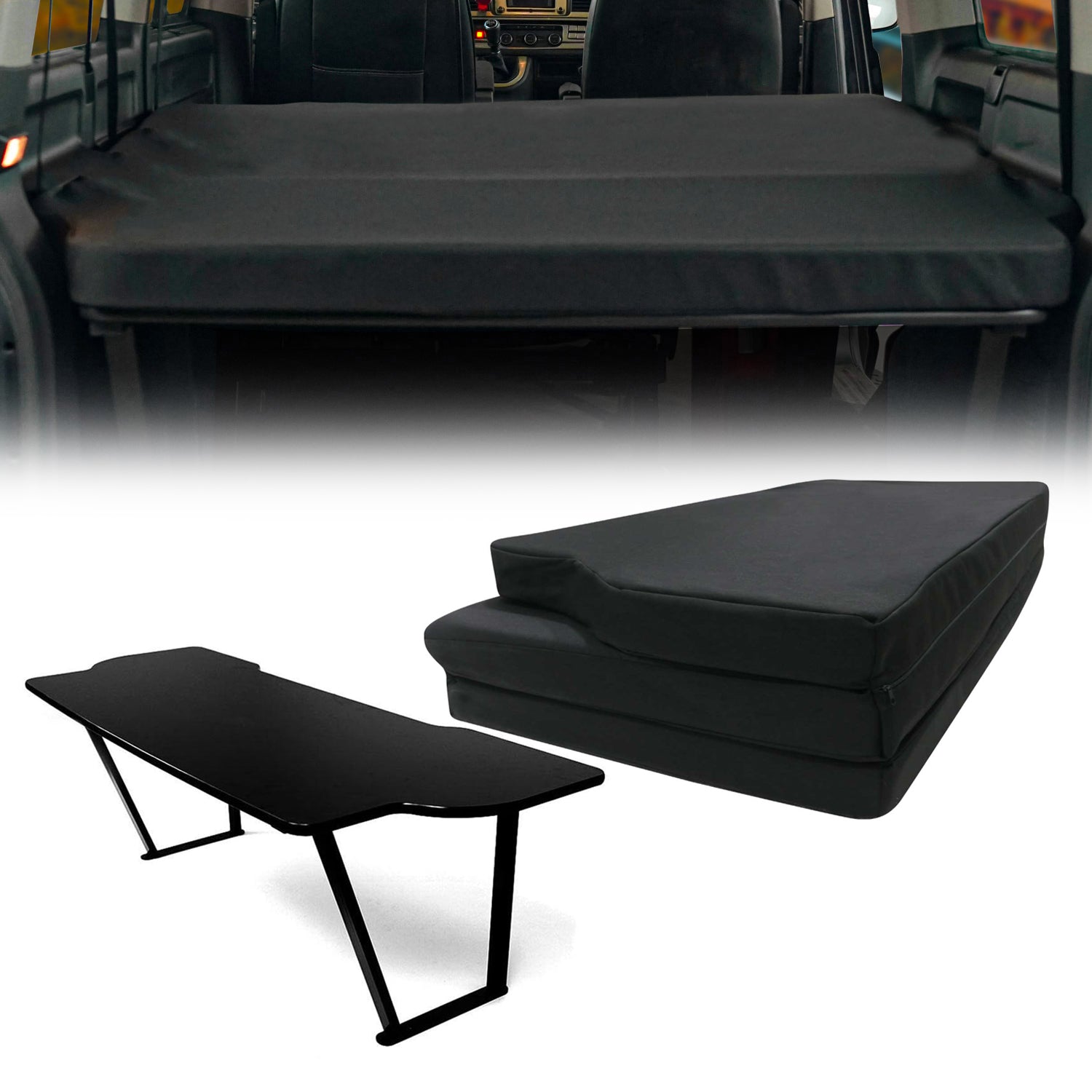 Klappmatratze Multiflexboard Set Konsolen für VW T5 T6 T6.1 Multivan 2003-2024