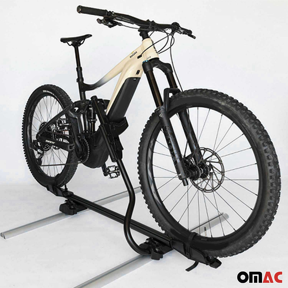 Fahrradträger Farad P-Style Dachfahrradträger bis 25 kg ABE Stahl 2tlg Schwarz