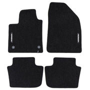 Velours Fußmatten für MG 4 2022-2026 Autoteppich Automatten Schwarz 4 Teile
