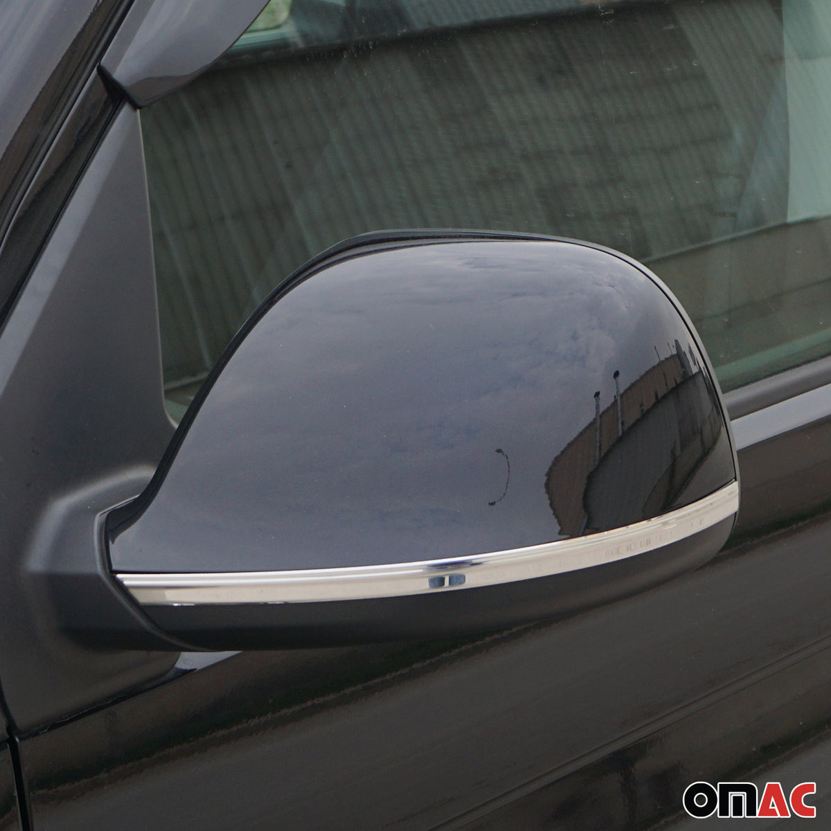 Spiegelkappen Leiste für VW Caddy 2015-2020 Edelstahl Chrom 4tlg