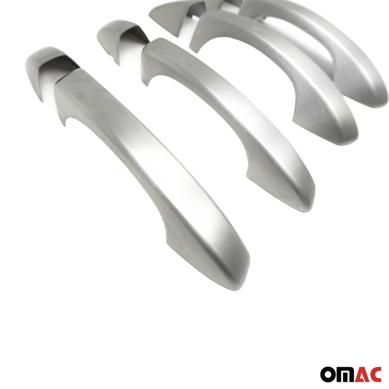 Türgriff Blende Chrom für VW Golf 2008-2012 4-Tür Gebürstet Silber 8x