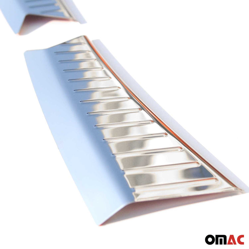 Innen Ladekantenschutz Stoßstange für Ford Kuga 2013-2016 Edelstahl Silber 2tlg