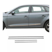 Seitentürleiste Türleisten Türschutzleisten für Volvo S60 2009-2018 Edelstahl 4x