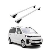 Dachträger Grundträger für Fiat Scudo 2022-2026 Stahl Silber 2tlg