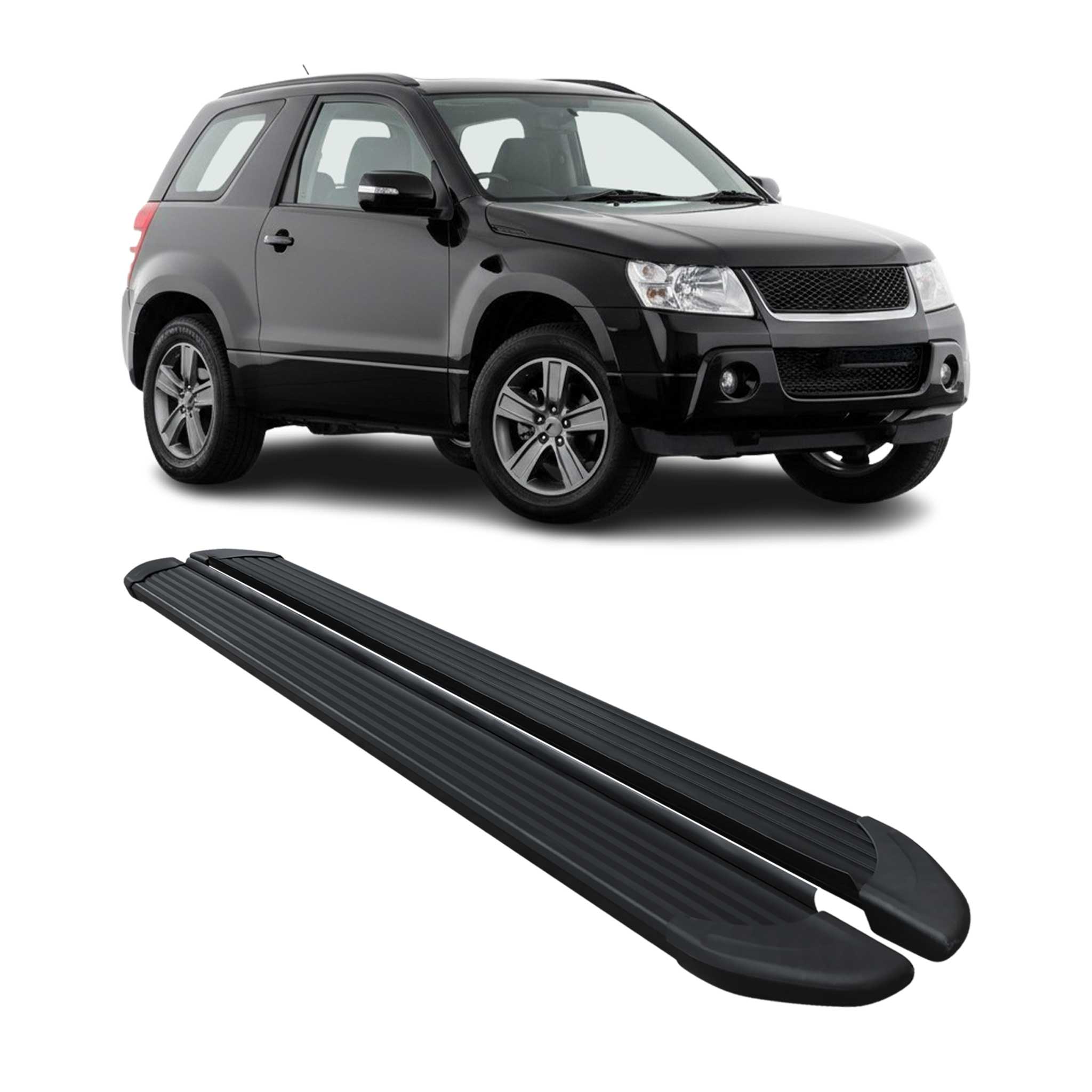 Trittbretter Seitenschweller für Dacia Bigster 2024-2026 Alu Silber Schwarz