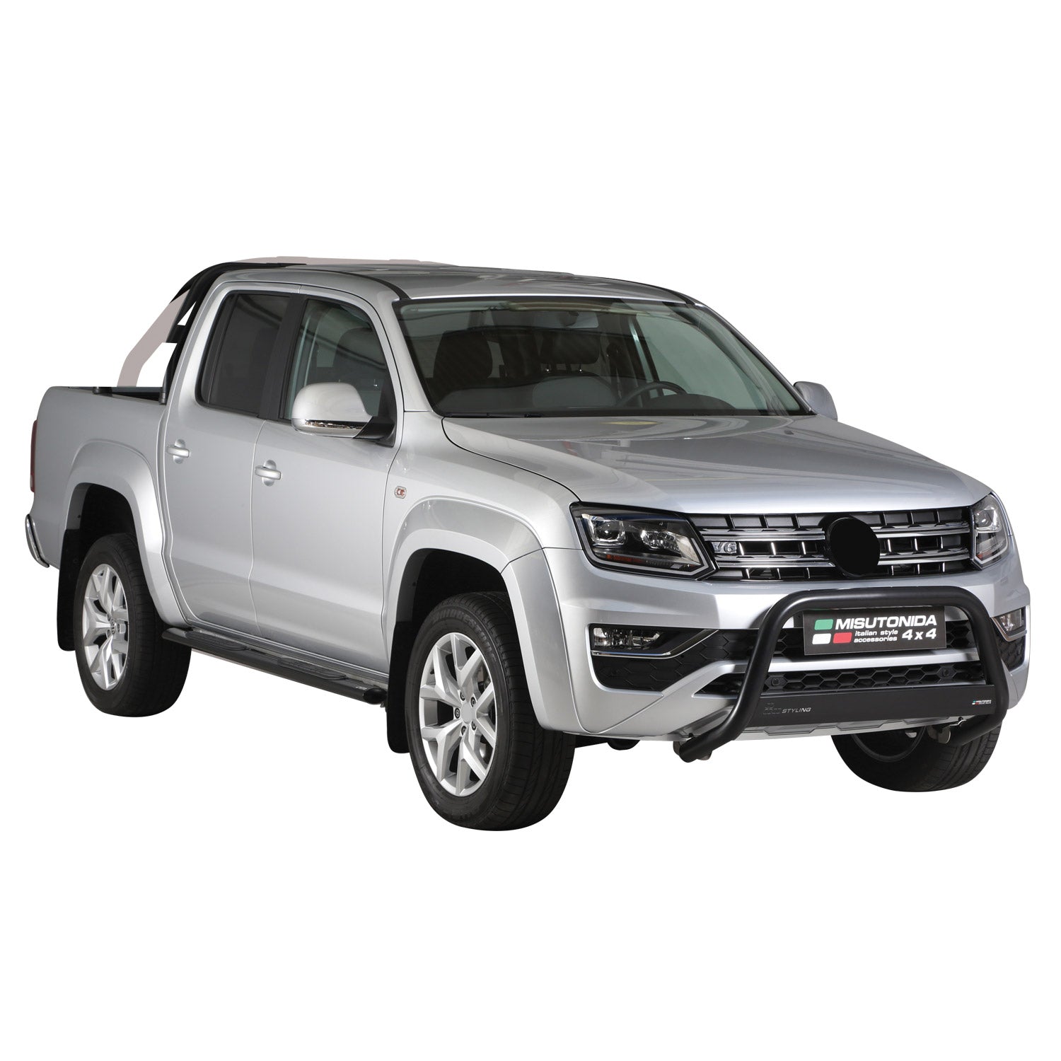 Frontbügel Frontschutzbügel für VW Amarok V6 2016-2020 ø63mm Stahl Schwarz