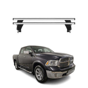 Menabo Dachträger Grundtäger für RAM 1500 2010-2017 50kg Aluminium Silber 2 tlg
