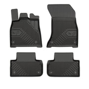 Fußmatten Gummimatten No.77 für Audi Q5 Sportback 2020-2026 TPE Schwarz 4 tlg