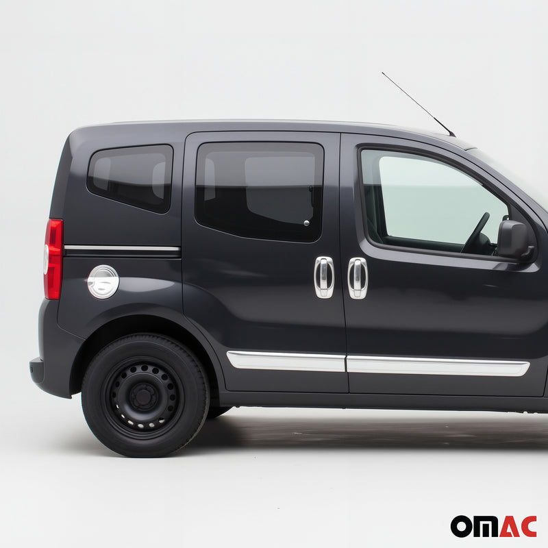 Tankdeckel Blende Tankklappe für Fiat Fiorino / Qubo 2007-2021 Edelstahl Chrom