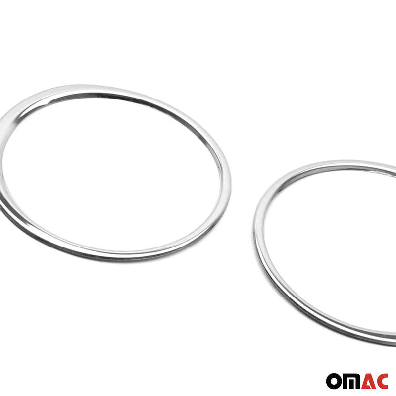 Scheinwerfer Leisten Scheinwerferblende für Nissan Juke 2014-2019 Edelstahl 2tlg