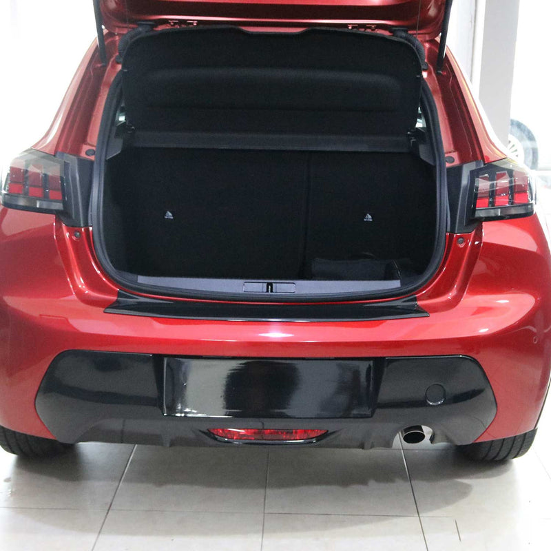 Ladekantenschutz Stoßstangenschutz für Peugeot 208 2020-2025 ABS Schwarz 1tlg