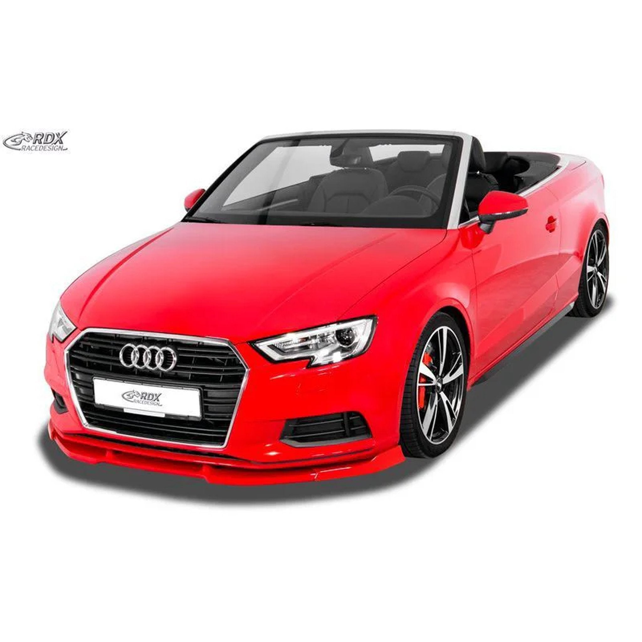 RDX Frontspoiler Vario-X für Audi A3 8V7 Cabrio Facelift 2016- Polyurethan TÜV