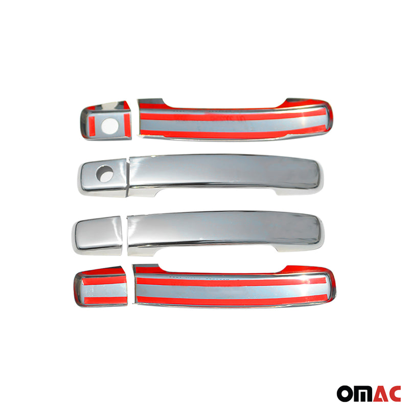 Türgriff Blende Türgriffkappen für Nissan Navara 2006-2015 Edelstahl 4x