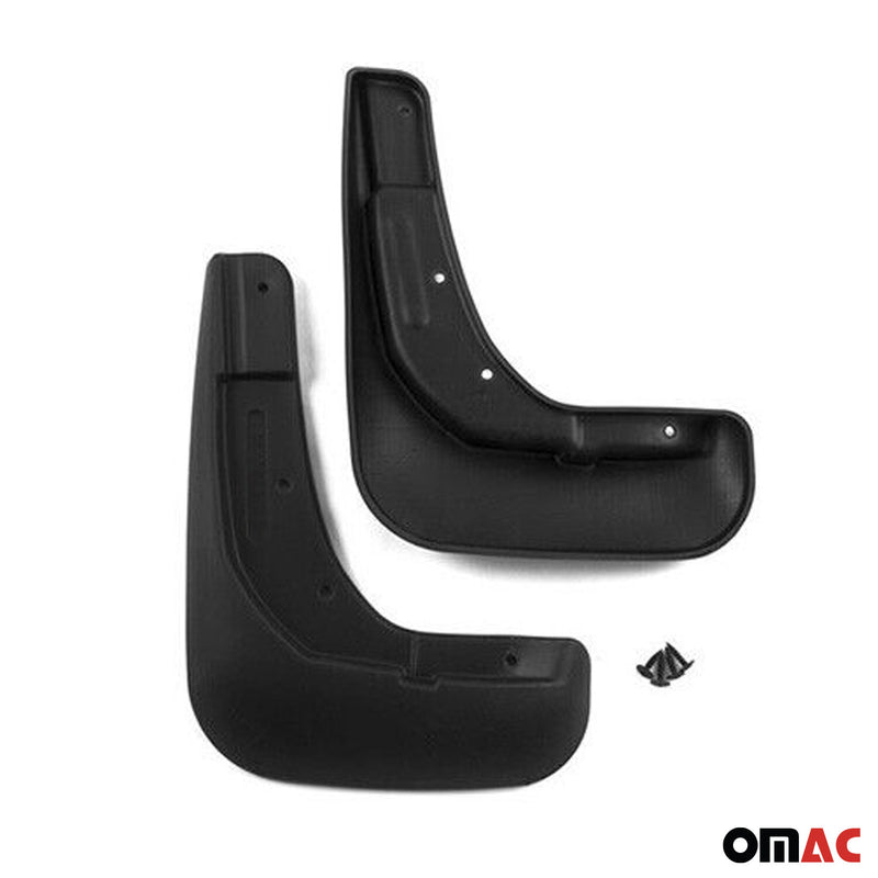 Schmutzfänger Kotflügel für Peugeot 2008 2013-2019 Hinten Kunststoff Schwarz 2x