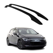 Dachreling Relingträger für VW Golf mk8 2019-2026 Aluminium Schwarz 2x