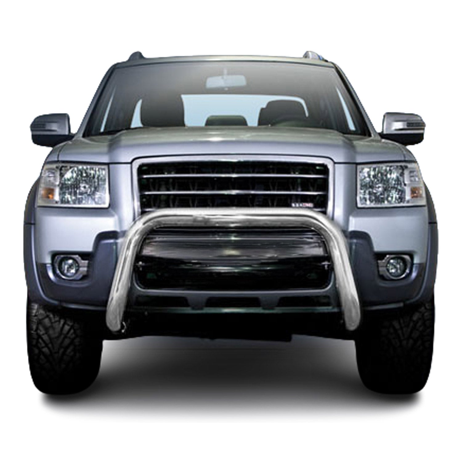 Frontbügel Frontschutzbügel für Ford Ranger 2007-2012 mit ABE Silber Rammschutz