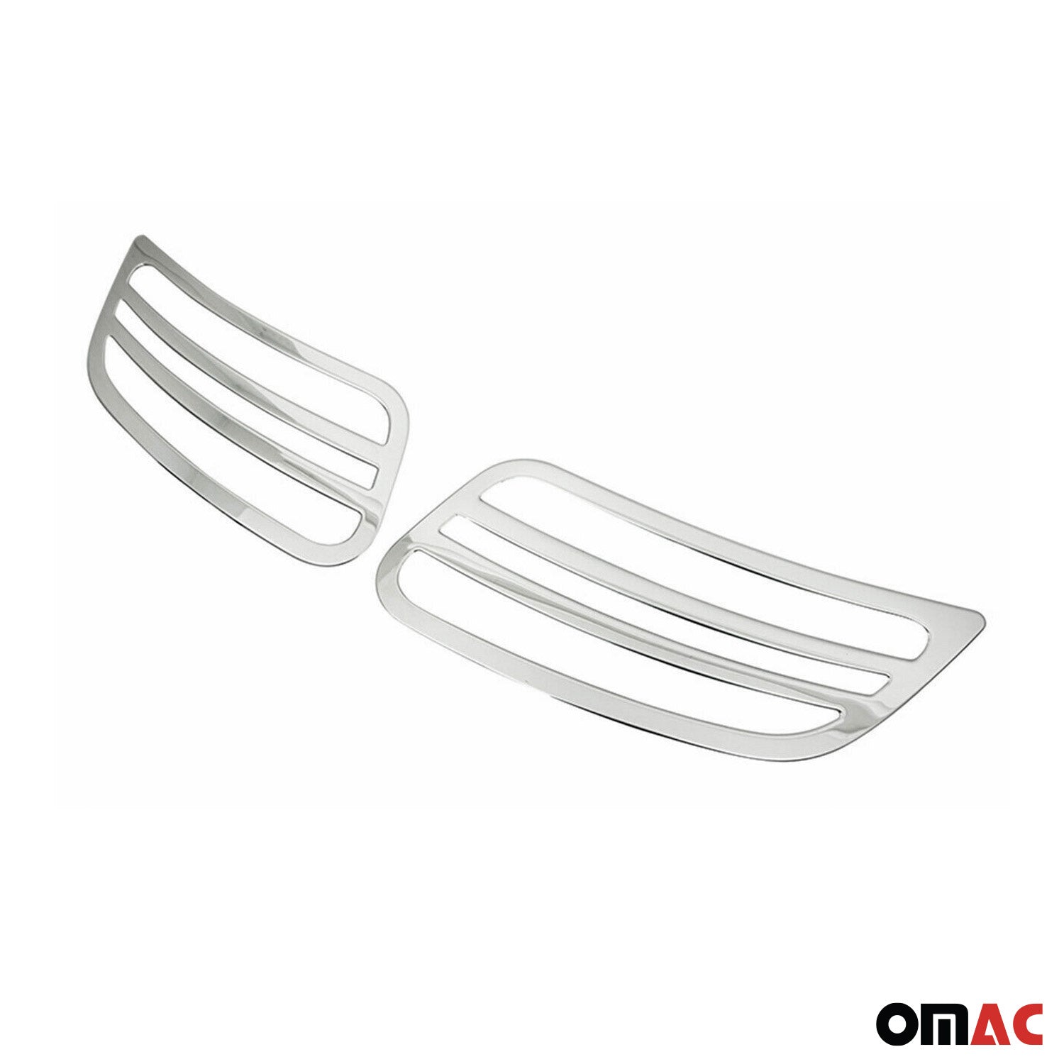 Kühlergrill Leisten Grillleisten für Mercedes Sprinter W907 2018-2026 Chrom 2x