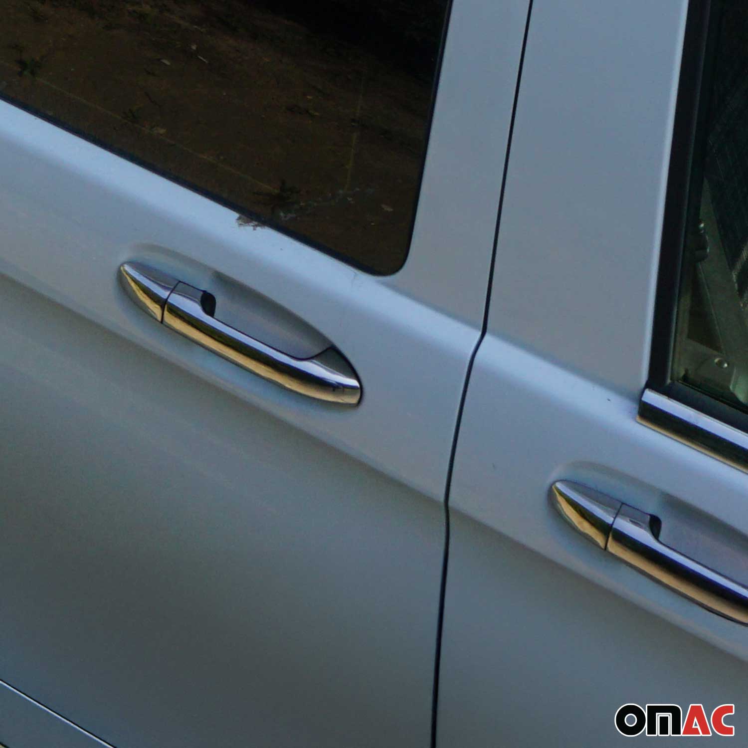 Chrom Türgriff Blende für Mercedes Vito 2014-2026 4-Tür Edelstahl 8tlg