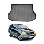 Kofferraummatte Kofferraumwanne für Kia Sorento 2002-2009 Gummi TPE Schwarz