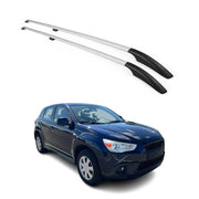 Dachreling Dachgepäckträger Relingträger für Mitsubishi ASX 2010-2023 Alu Silber
