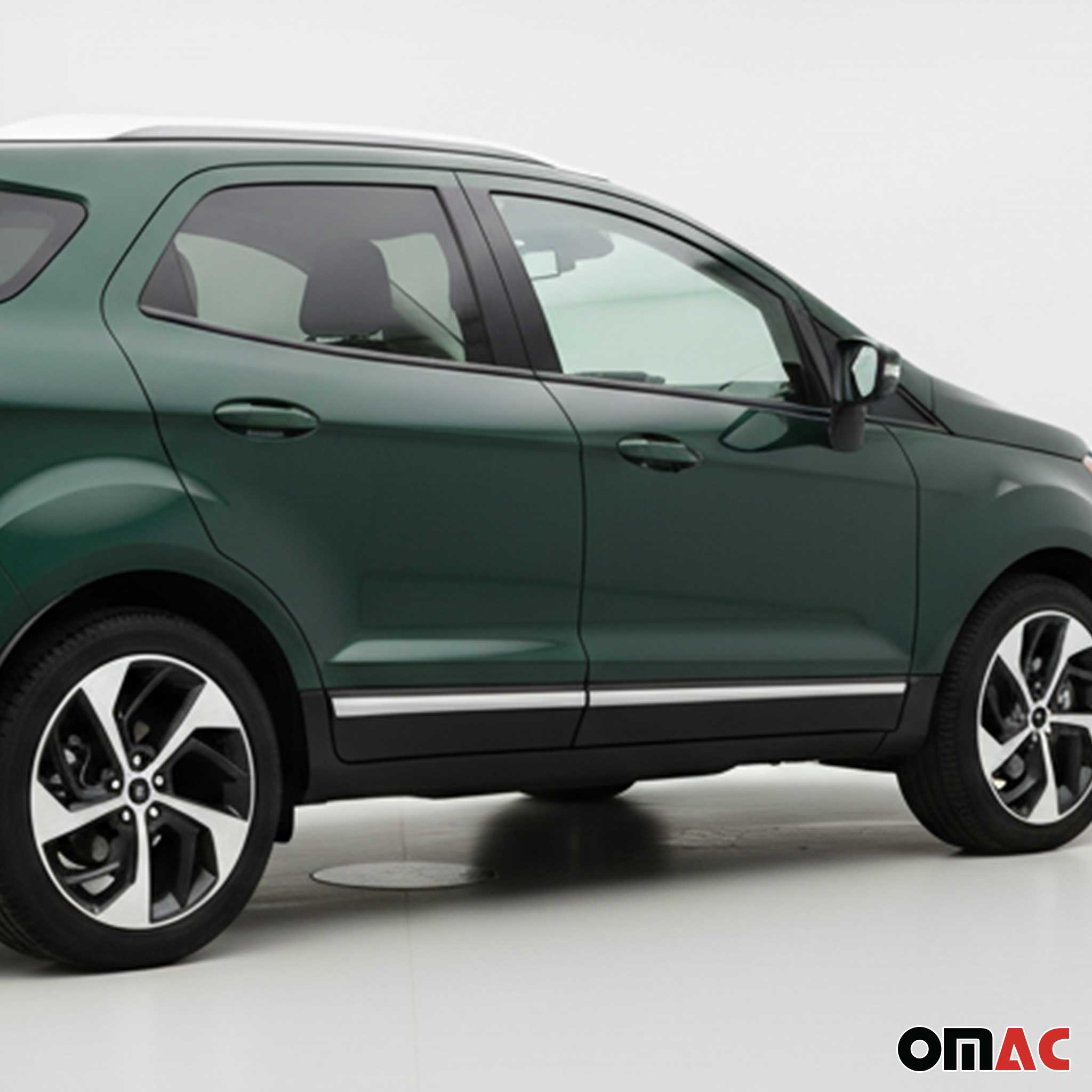 Seitentürleiste Türleisten Türschutzleiste für Ford Ecosport 2012-2024 Chrom 4x