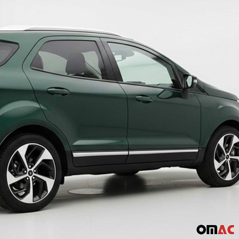 Seitentürleiste Türleisten Türschutzleiste für Ford Ecosport 2012-2024 Chrom 4x