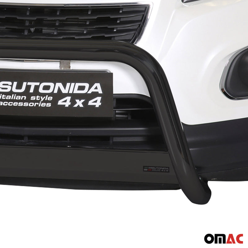 Frontbügel Frontschutzbügel für Chevrolet Trax 2013-2016 ø63mm Stahl Schwarz