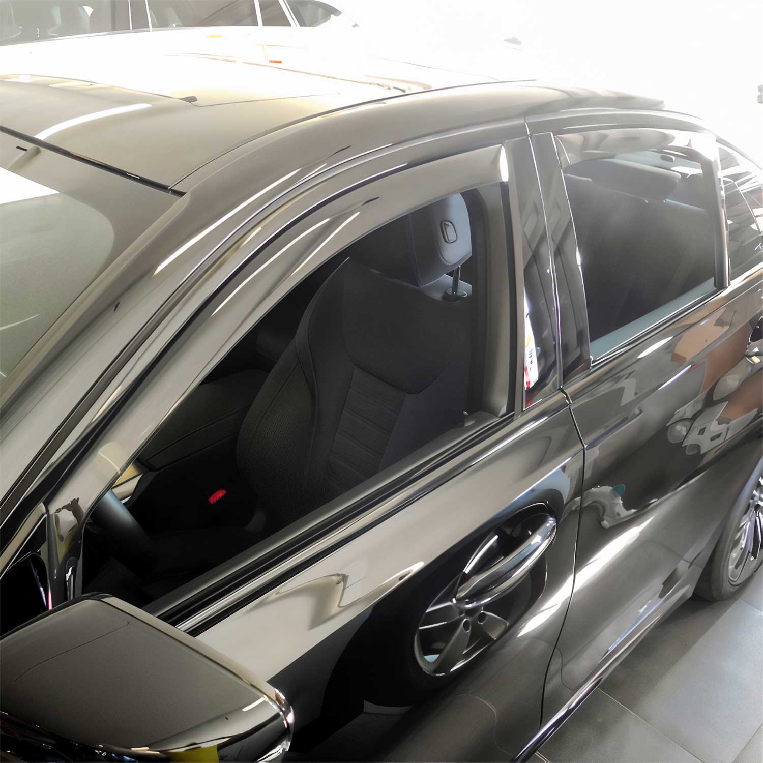 Windabweiser Regenabweiser für BMW 3er G20 2018-2025 Dunkel Acryl 4tlg