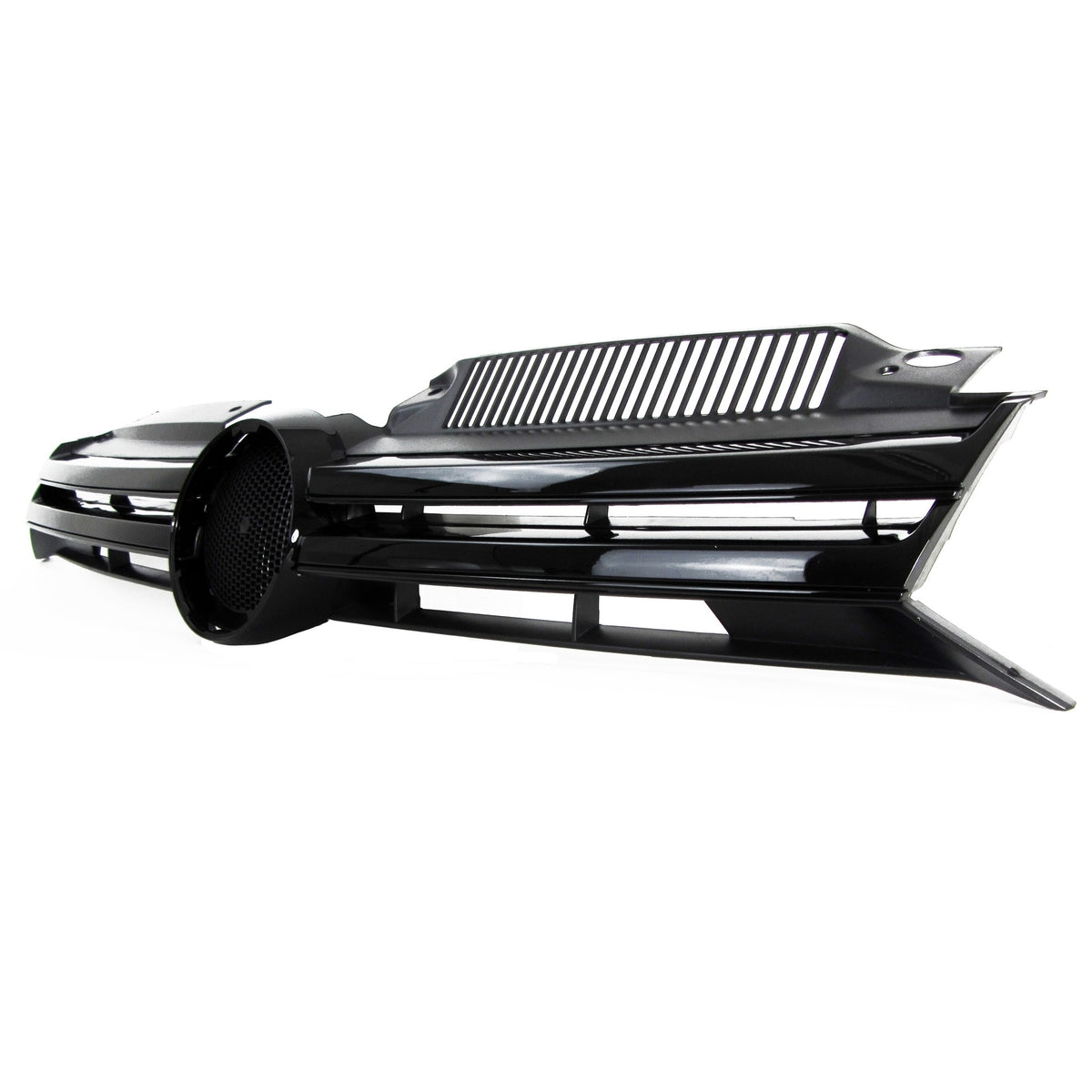 JOM Kühlergrill Kühlergitter für für VW Golf 6 2008-2012 ABS Schwarz