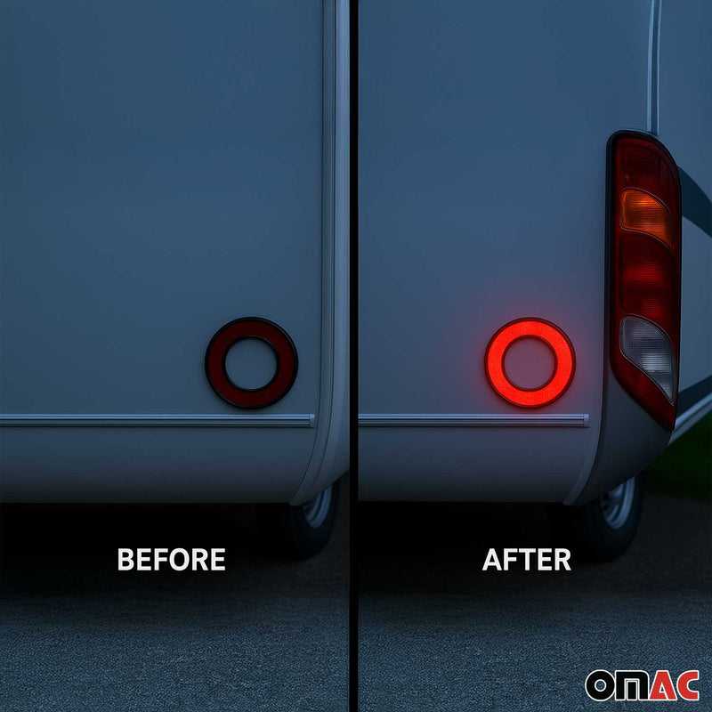 HELLA Rückstrahler Beleuchtung 8RA 008 405-001 Hinten Links, Hinten Rechts 98mm