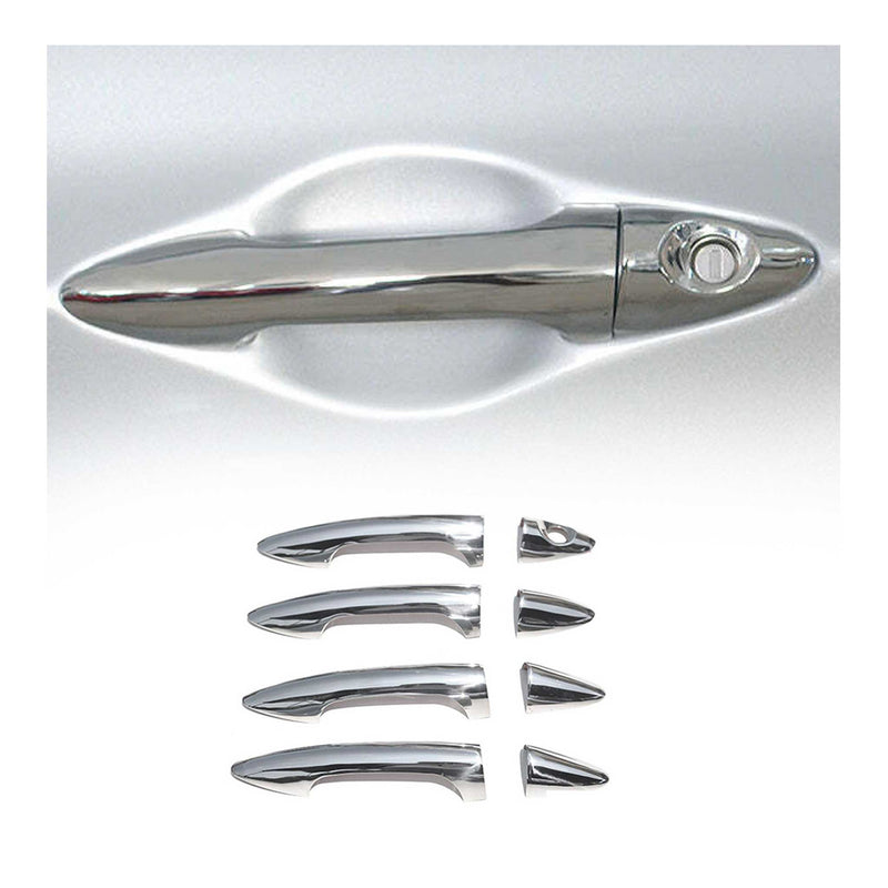 Türgriff Blende Türgriffkappen für Hyundai Accent 2010-2017 4-Tür Edelstahl 8x