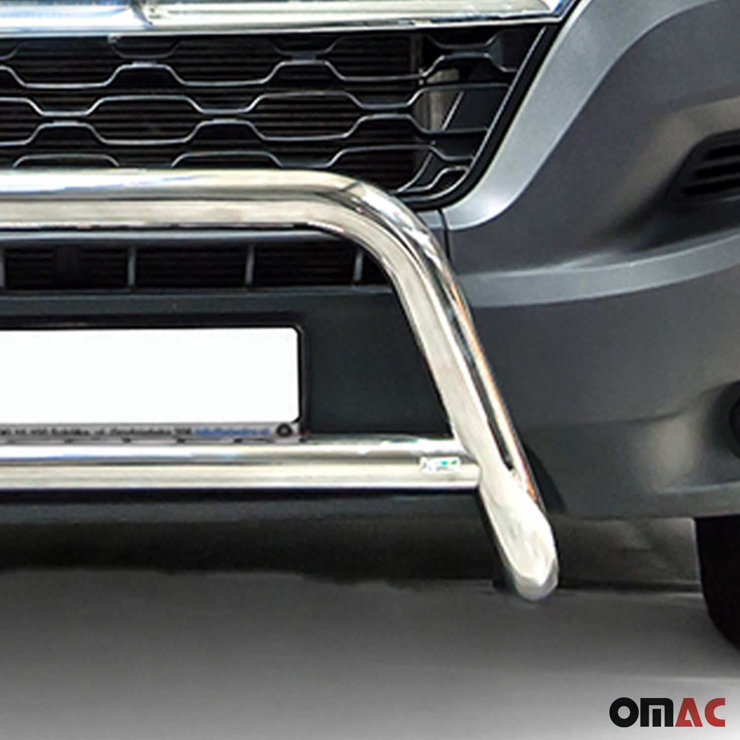 Frontbügel Frontschutzbügel für Citroen Jumper 2006-2016 Stahl Silber mit ABE