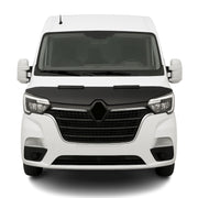 Haubenbra Steinschlagschutz für Renault Master 3 2019-2023 Schwarz Halb