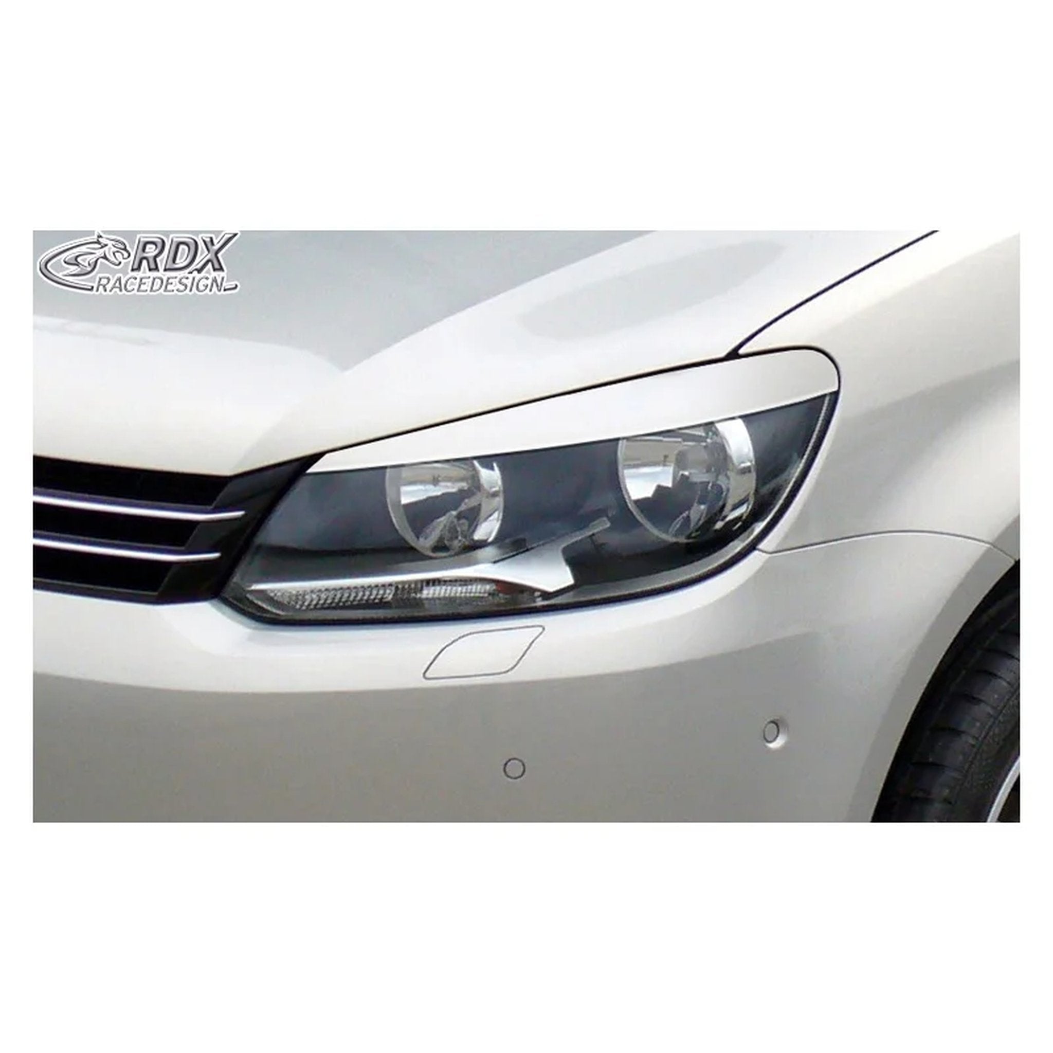RDX Scheinwerferblenden für VW Touran 1T1 Facelift 2011-2014 & Caddy 2010-2015
