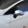 Mirror Caps Mirror Cover for Ford Fiesta / B-Max 2008-2017 Chrome ABS Grey