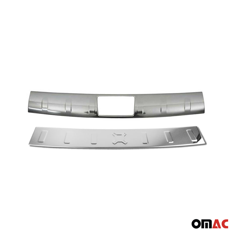 Ladekantenschutz & Stoßstange Satz für Jeep Renegade 2014-24 Edelstahl Glänzend