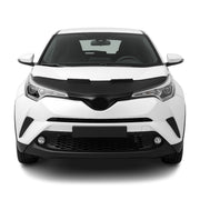 Haubenbra Steinschlagschutz Bonnet Bra für Toyota C-HR 2016-2023 Schwarz Halb
