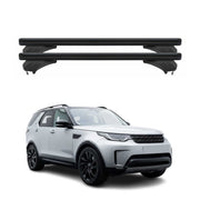 Menabo Dachträger für Land Rover Discovery 5 L462 2017-2026 Aluminium Schwarz 2x