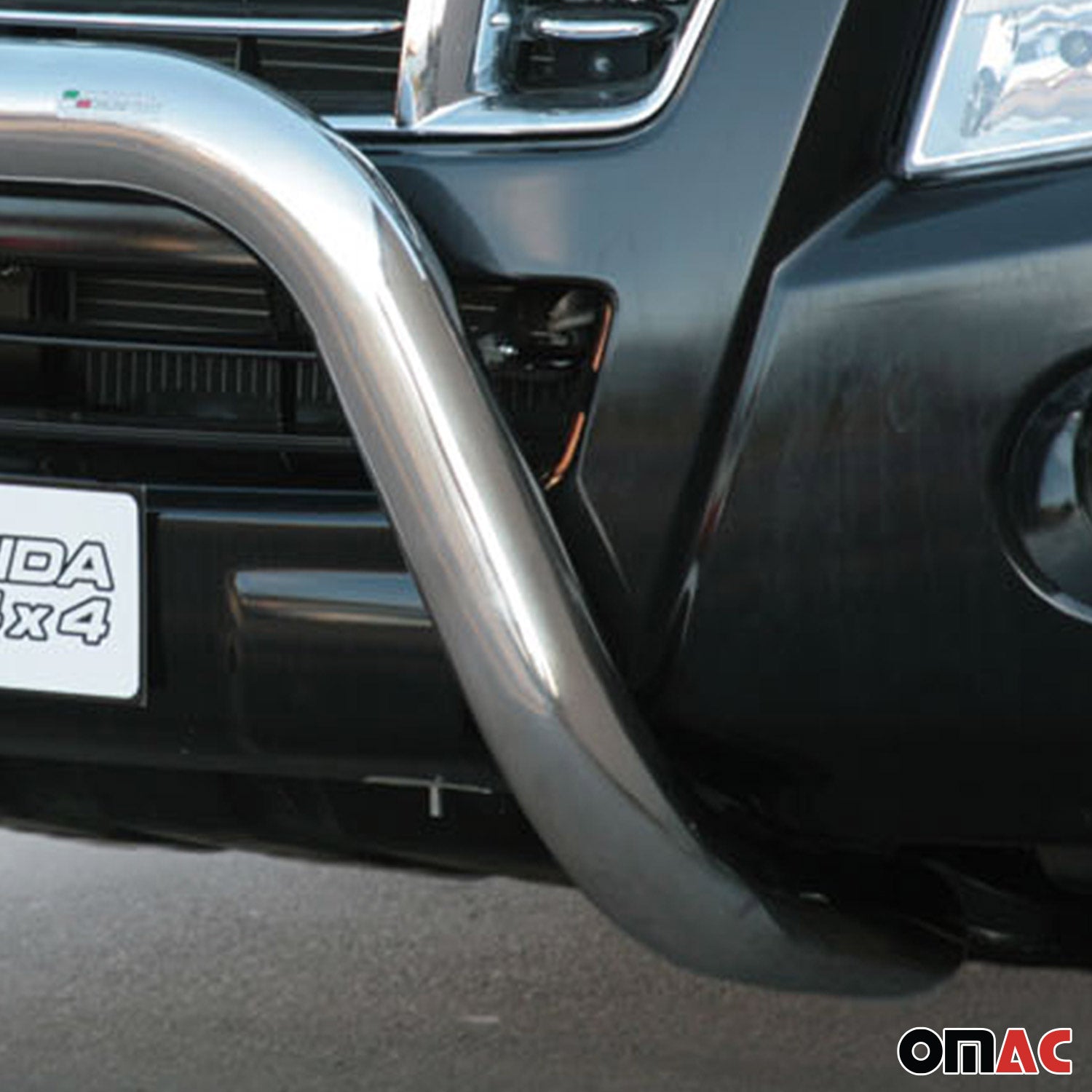 Frontbügel Frontschutzbügel für Isuzu D-Max 2006-2012 ø76mm Stahl Silber Schutz