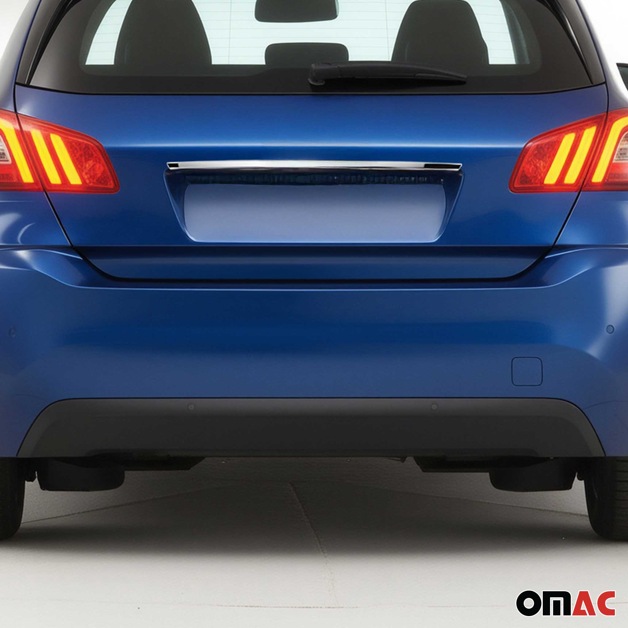 Heckklappe Kofferraumöffner Griff für Peugeot 308 2014-2021 Edelstahl Chrom