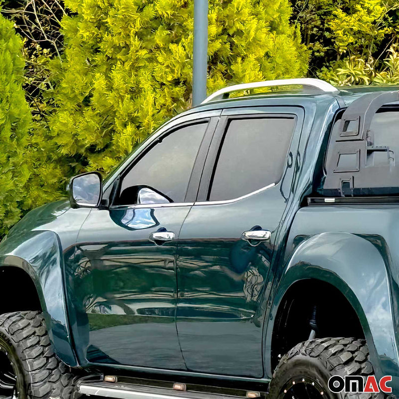 Fensterleisten Zierleisten für Mercedes X Klasse 2017-2020 Edelstahl Chrom 4tlg