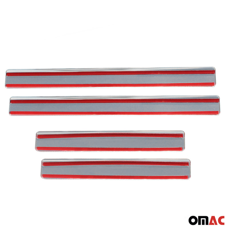 Einstiegsleisten für Alfa Romeo 156 1997-2006 Stufenheck Sportwagon Chrom 4x