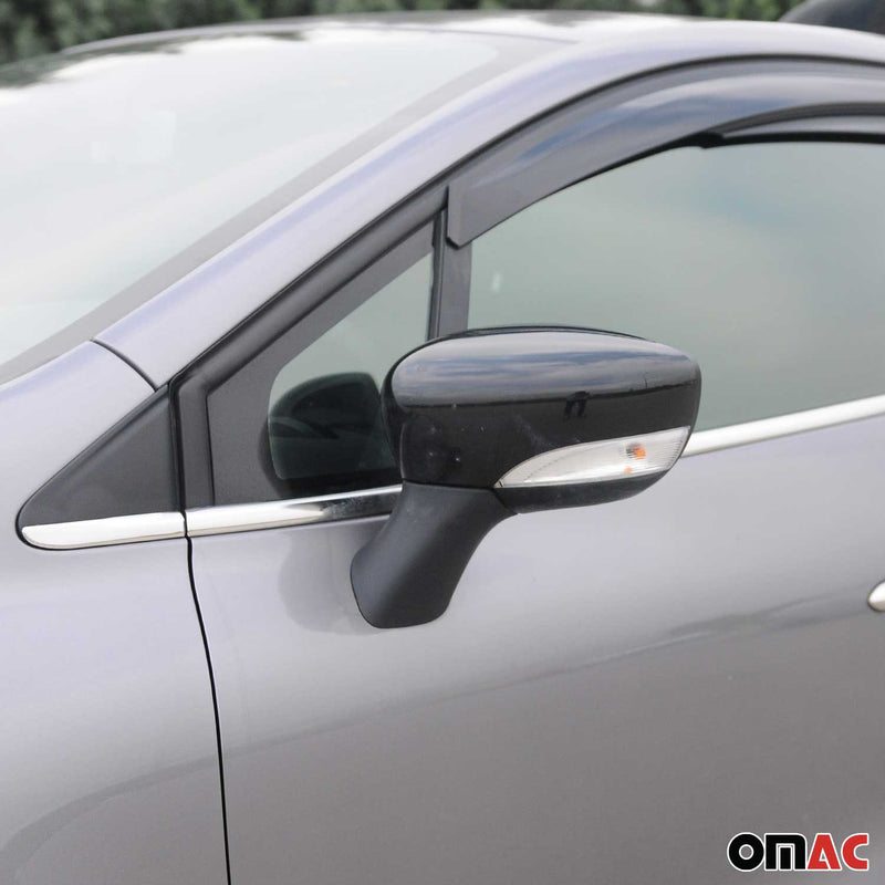 Fensterleisten Zierleisten für Renault Clio Schragheck Edelstahl Chrom 8tlg