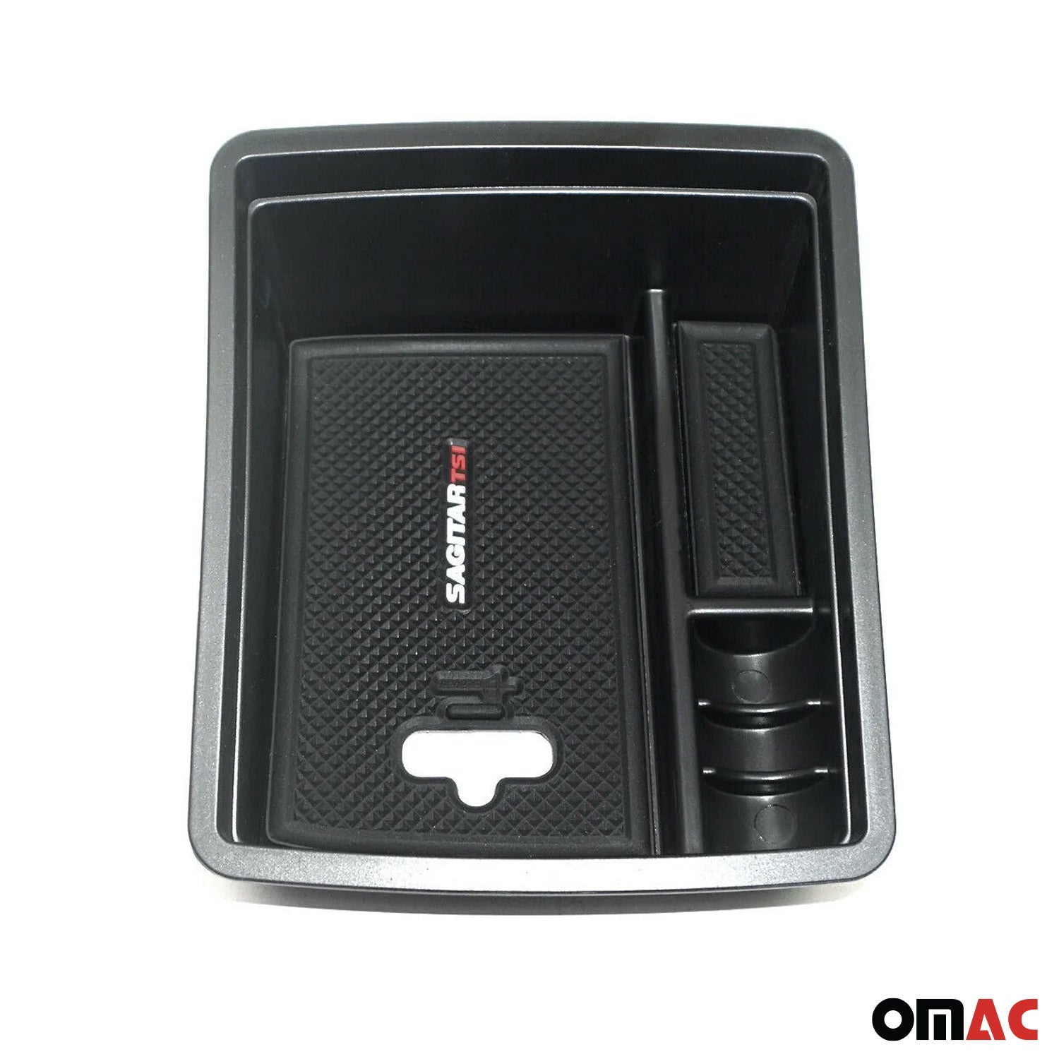 Armauflage Ablagebox für VW Jetta 2014-2018 Zentrale Storage-Box Schwarz