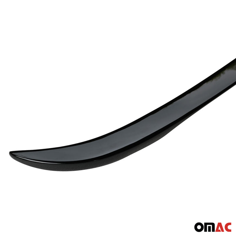 Heckspoiler Heckflügel für Fiat Tipo 2015-2025 Stufenheck Lackiert Schwarz ABS